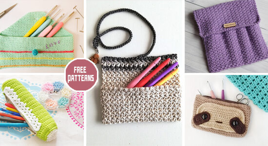 7 Hook Case Crochet Patterns – FREE