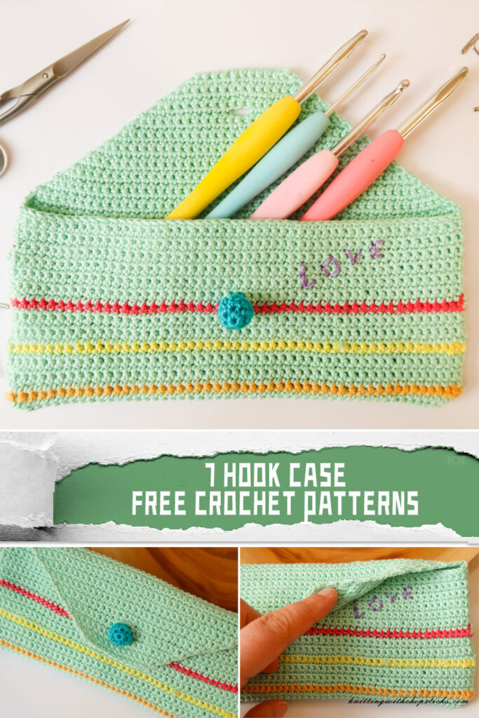 7 Hook Case Crochet Patterns – FREE