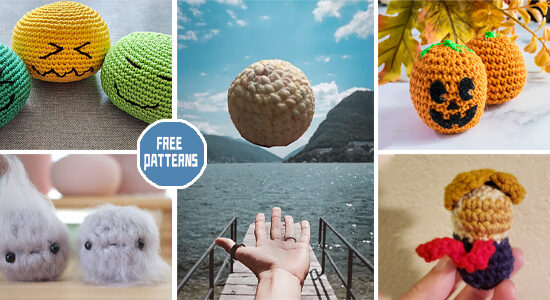 7 Stress Relief Ball Crochet Patterns - FREE