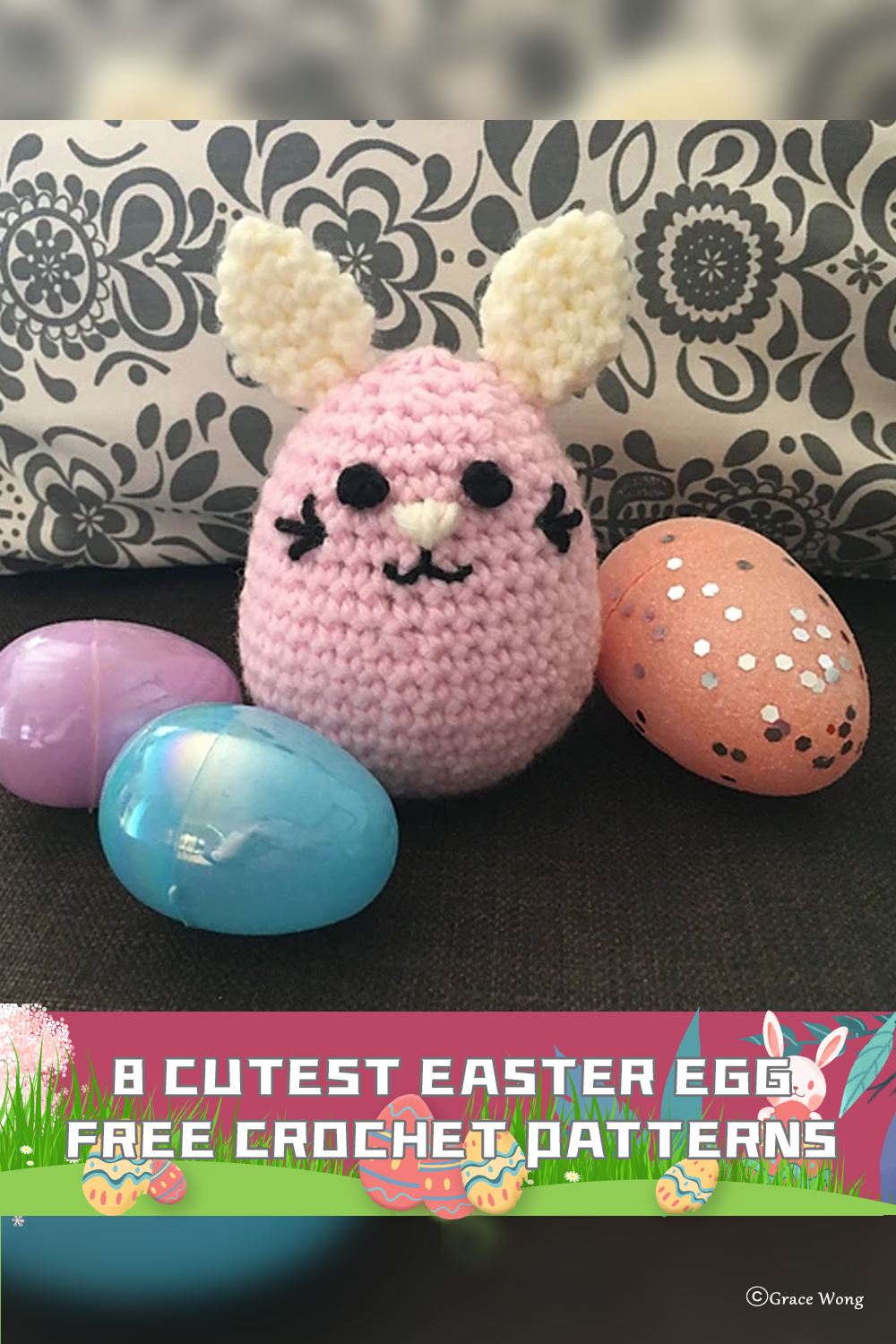 8 Cutest Easter Egg Crochet Patterns - FREE - iGOODideas.com