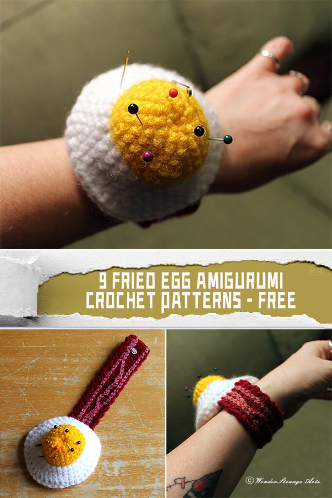 9 Fried Egg Amigurumi Crochet Patterns – FREE