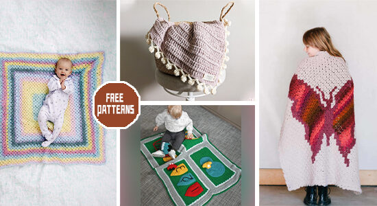 7 Baby Blanket Crochet Patterns - FREE