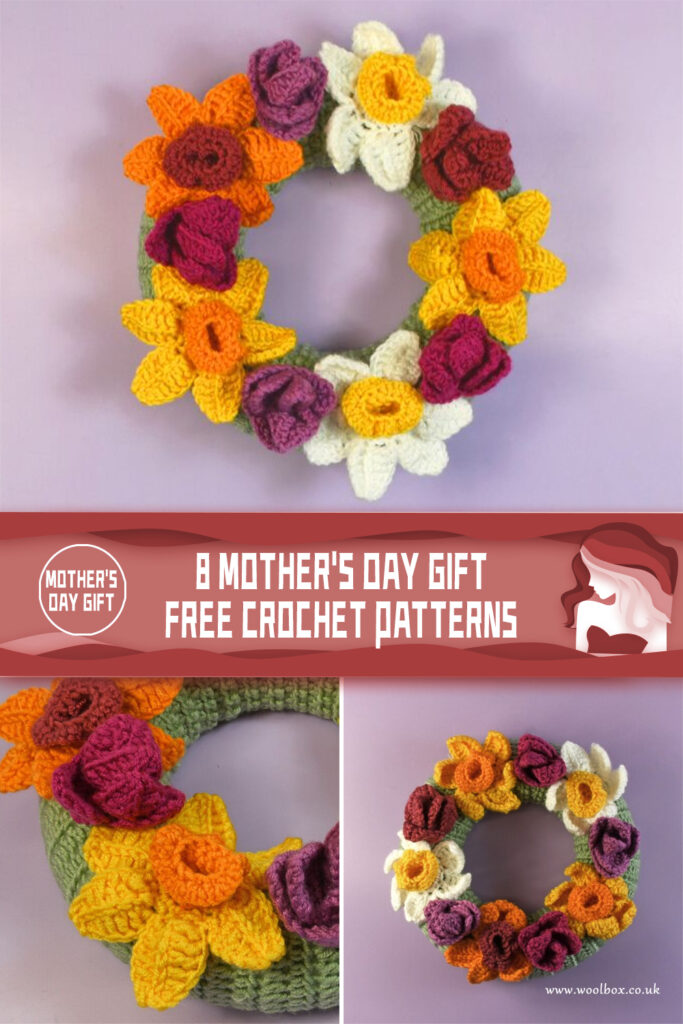 8 Crochet Mother's Day Gift Patterns -  FREE