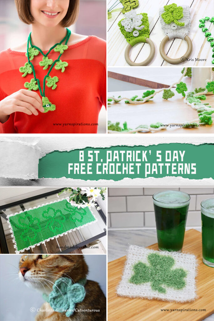8 St. Patrick’s Day Crochet Patterns - FREE