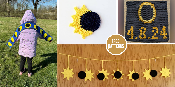 FREE Solar Eclipse Crochet Patterns