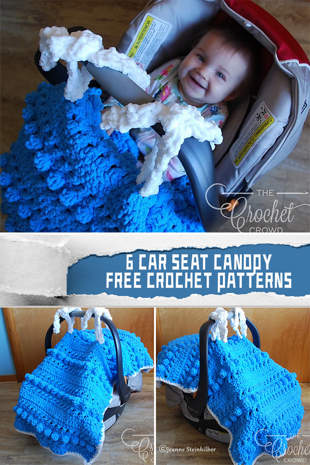 6 Car Seat Canopy Crochet Patterns FREE