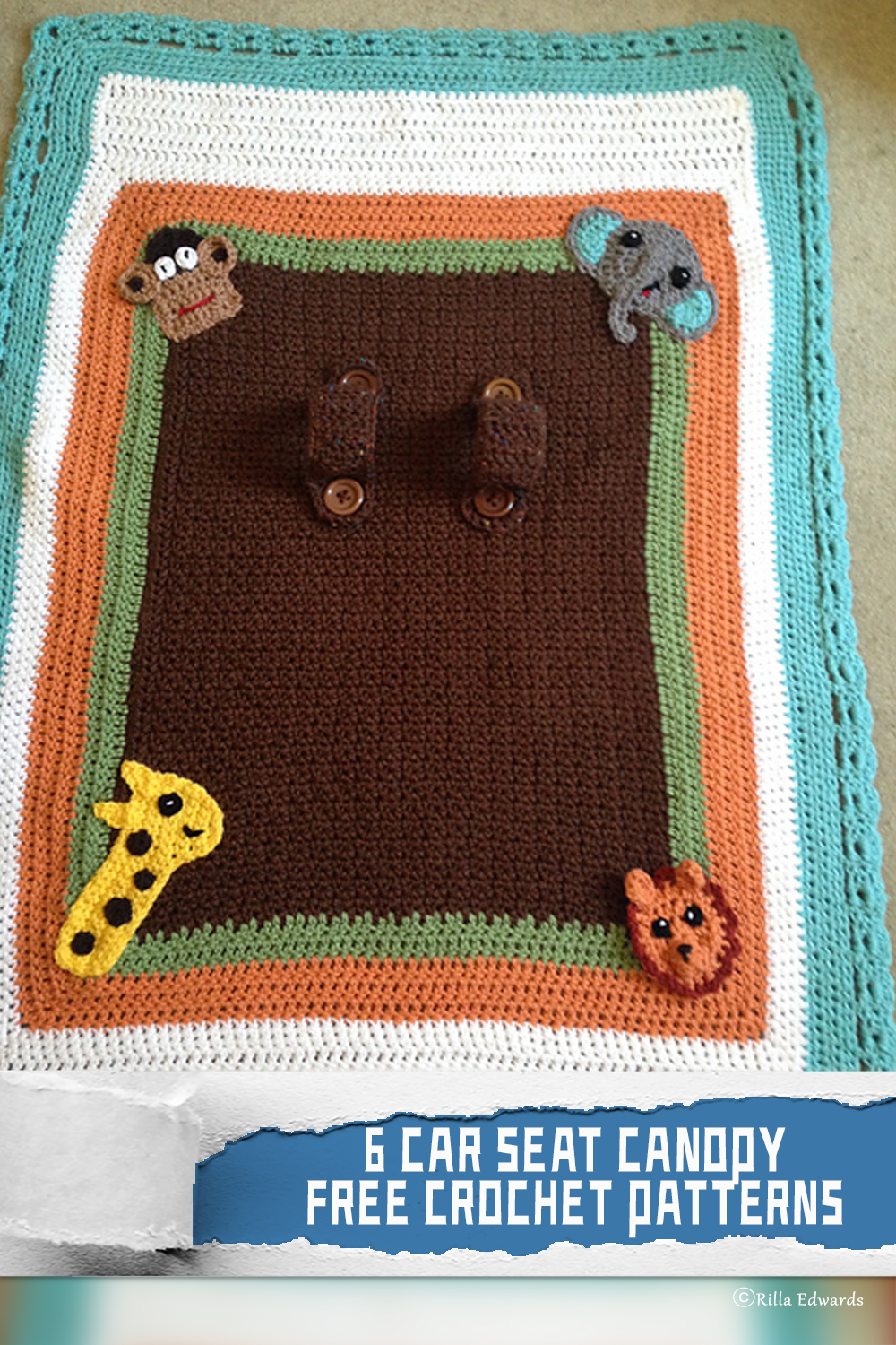 6 Car Seat Canopy Crochet Patterns FREE