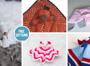6 Delightful Baby Lovey Crochet Patterns –  FREE