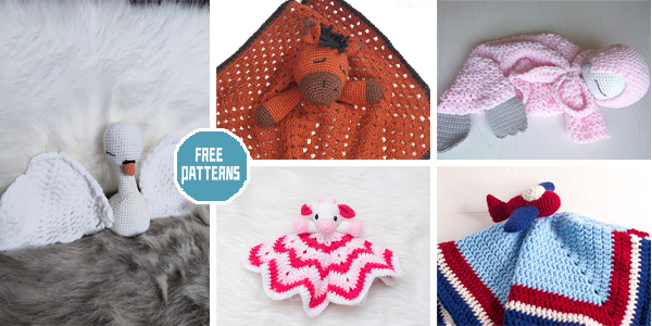 6 Delightful Baby Lovey Crochet Patterns –  FREE