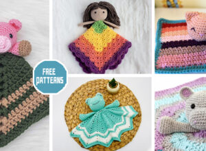 7 Lovey Blanket Crochet Patterns – FREE