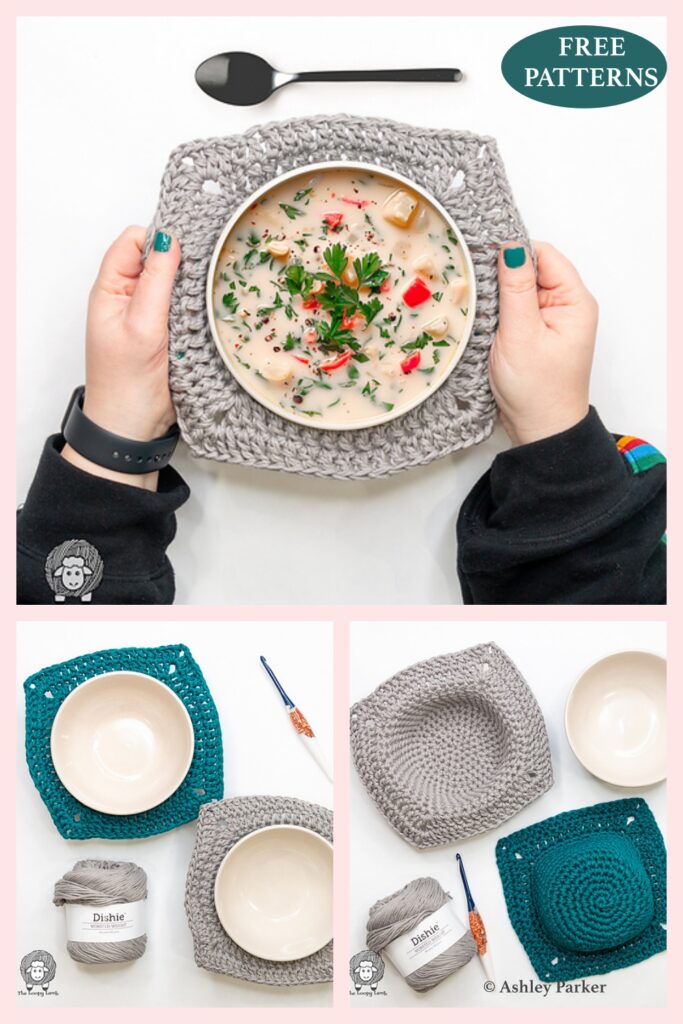 6 Delightful Bowl Cozy Crochet Patterns – FREE - iGOODideas.com